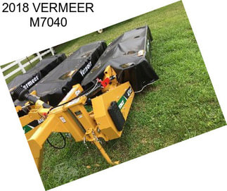 2018 VERMEER M7040