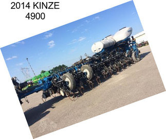 2014 KINZE 4900