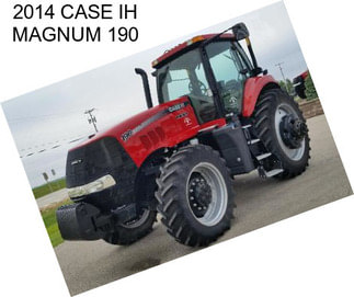 2014 CASE IH MAGNUM 190