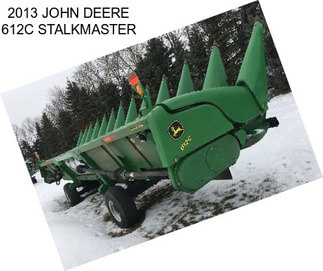 2013 JOHN DEERE 612C STALKMASTER