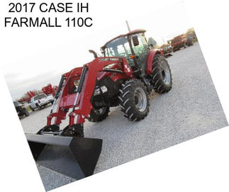 2017 CASE IH FARMALL 110C