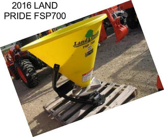 2016 LAND PRIDE FSP700