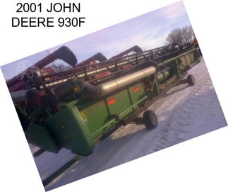 2001 JOHN DEERE 930F