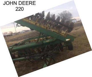 JOHN DEERE 220