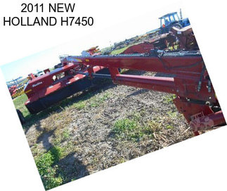 2011 NEW HOLLAND H7450