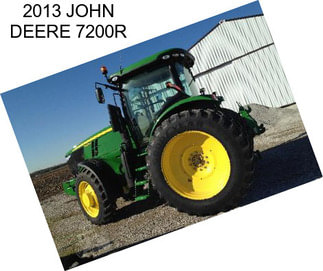 2013 JOHN DEERE 7200R