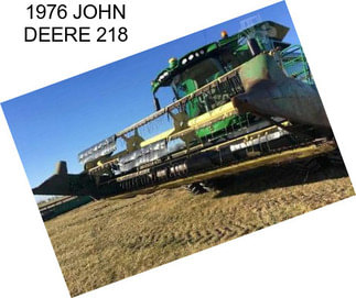 1976 JOHN DEERE 218