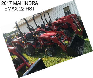 2017 MAHINDRA EMAX 22 HST