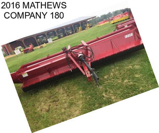 2016 MATHEWS COMPANY 180
