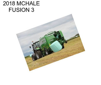 2018 MCHALE FUSION 3