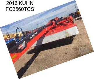 2016 KUHN FC3560TCS