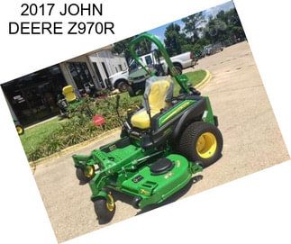 2017 JOHN DEERE Z970R