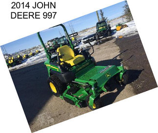 2014 JOHN DEERE 997