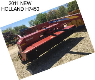 2011 NEW HOLLAND H7450