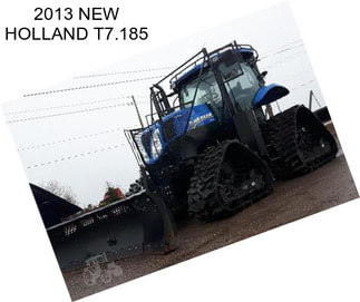 2013 NEW HOLLAND T7.185