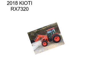 2018 KIOTI RX7320