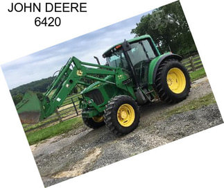 JOHN DEERE 6420