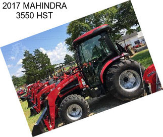 2017 MAHINDRA 3550 HST
