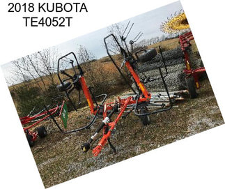 2018 KUBOTA TE4052T