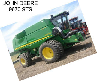 JOHN DEERE 9670 STS