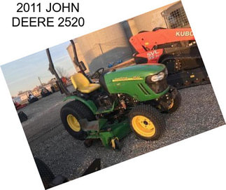 2011 JOHN DEERE 2520