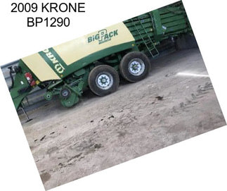 2009 KRONE BP1290
