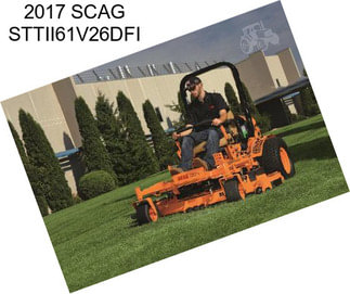2017 SCAG STTII61V26DFI