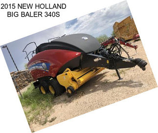 2015 NEW HOLLAND BIG BALER 340S