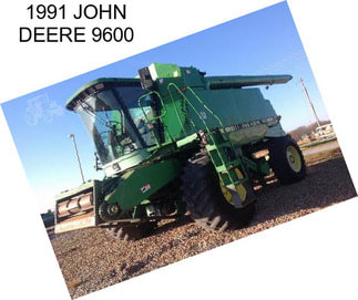 1991 JOHN DEERE 9600