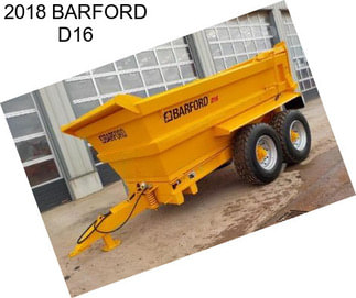 2018 BARFORD D16