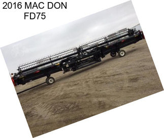 2016 MAC DON FD75