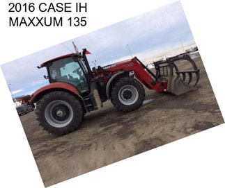 2016 CASE IH MAXXUM 135