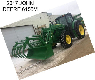 2017 JOHN DEERE 6155M