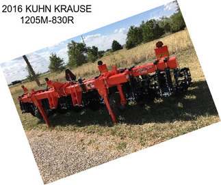 2016 KUHN KRAUSE 1205M-830R