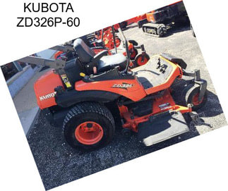 KUBOTA ZD326P-60