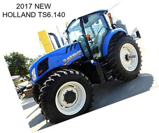 2017 NEW HOLLAND TS6.140