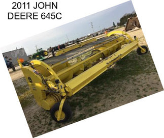 2011 JOHN DEERE 645C