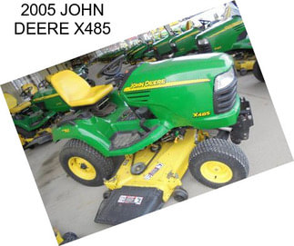 2005 JOHN DEERE X485