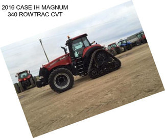 2016 CASE IH MAGNUM 340 ROWTRAC CVT