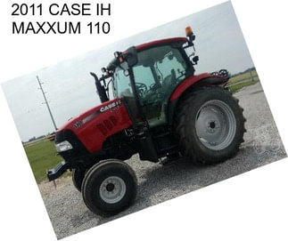 2011 CASE IH MAXXUM 110