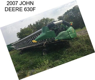 2007 JOHN DEERE 630F