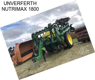 UNVERFERTH NUTRIMAX 1800