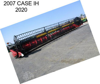 2007 CASE IH 2020