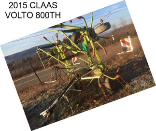 2015 CLAAS VOLTO 800TH