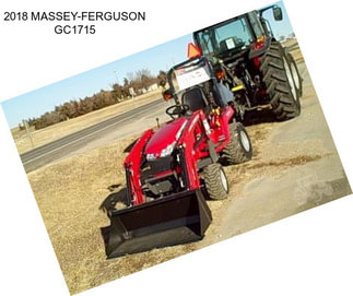 2018 MASSEY-FERGUSON GC1715