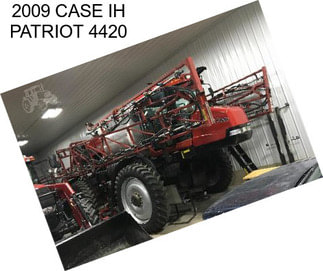 2009 CASE IH PATRIOT 4420