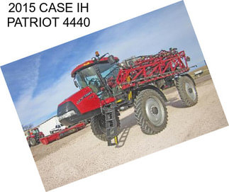 2015 CASE IH PATRIOT 4440