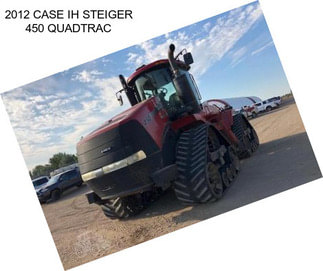 2012 CASE IH STEIGER 450 QUADTRAC