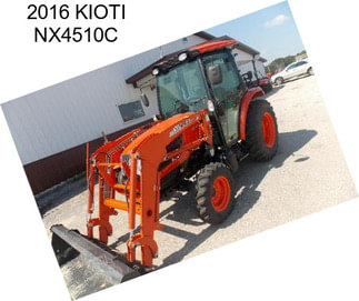 2016 KIOTI NX4510C