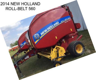 2014 NEW HOLLAND ROLL-BELT 560